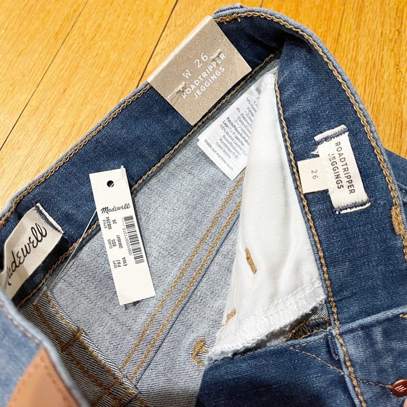 Madewell Womens 10" High-Rise Roadtripper Jeans Jeggings Size 26 Ellerby NEW - Picture 7 of 12